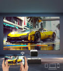 Projetor VEVSHAO V80 – 4K, Full HD, Android 11 e Wi‑Fi 6