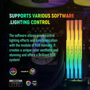 Memória RAM KINGBANK KRRW DDR5 RGB 32GB (2x16GB) 6000MHz CL30