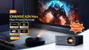 Projetor VEVSHAO V80 – 4K, Full HD, Android 11 e Wi‑Fi 6