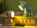 Mini Luminária LED Pet Dobrável