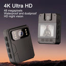 Mini Câmera Corporal 4K com Tela de 2”