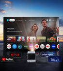Projetor VEVSHAO V80 – 4K, Full HD, Android 11 e Wi‑Fi 6