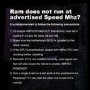 Memória RAM KINGBANK KRRW DDR5 RGB 32GB (2x16GB) 6000MHz CL30