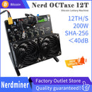 Minerador Bitcoin NerdOCTAXE Rev3.1 – 12 TH/s