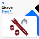 Chave Multifuncional 8 em 1 – capa principal Nova Era