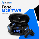Fone Bluetooth M25 TWS – capa padronizada Nova Era
