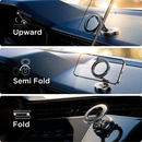 Suporte magnético compacto para celular no carro
