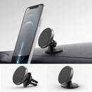 Suporte magnético compacto para celular no carro